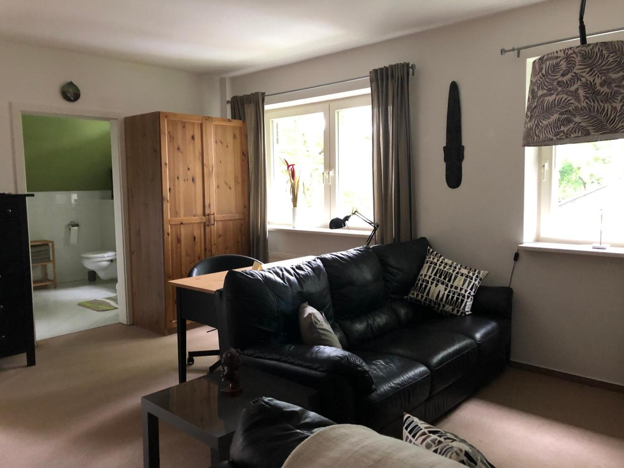 Gemuetliche 1 12-Zimmer Wohnung Hoisdorf Bagian luar foto